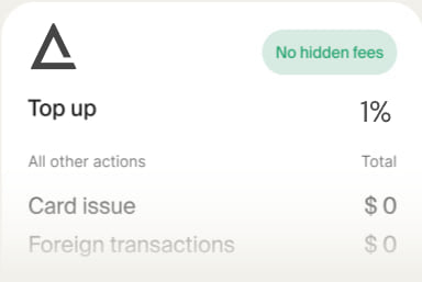 No hidden fees